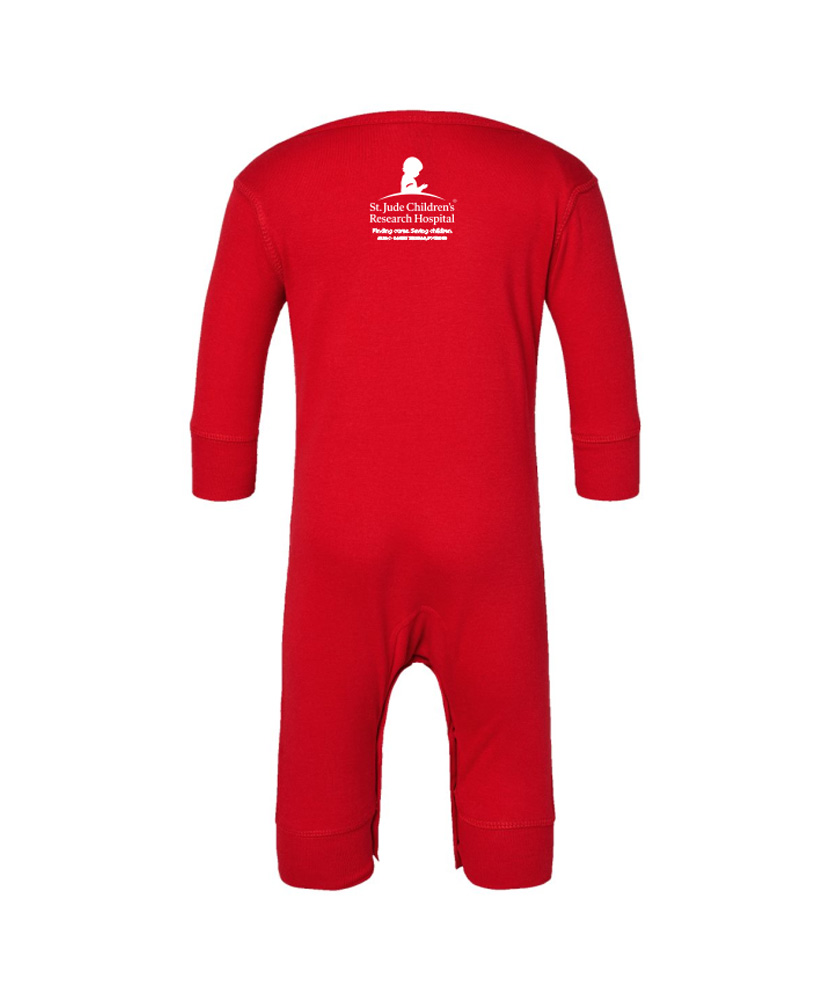 Primary image St. Jude HOPE Youth Long Sleeve Tee or Coverall - Red